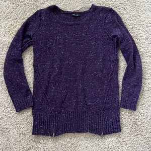 Relativity purple sweater